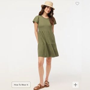 J. Crew Factory | Dresses | New With Tags J Crew Factory Xs Olive Green Knit Tiered Mini Dress For Women | Poshmark J. Crew Factory | Dresses | New With Tags J Crew Factory Xs Olive Green Knit Tiered Mini Dress For Women | Poshmark